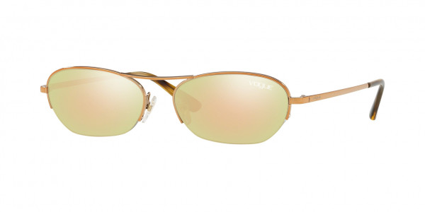 Vogue VO4107S Sunglasses, 50754Z LIGHT ROSE GOLD (GOLD)