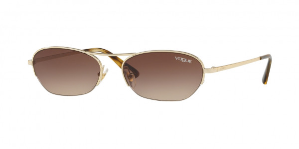 Vogue VO4107S Sunglasses, 848/13 PALE GOLD (GOLD)