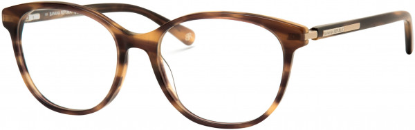 Banana Republic Roseanne Eyeglasses, 0GMV Brown Horn Kkmn