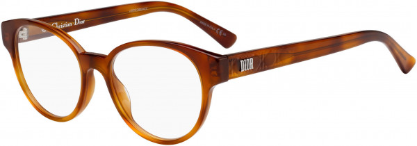 Christian Dior Ladydioro 1 Eyeglasses, 0SX7 Light Havana
