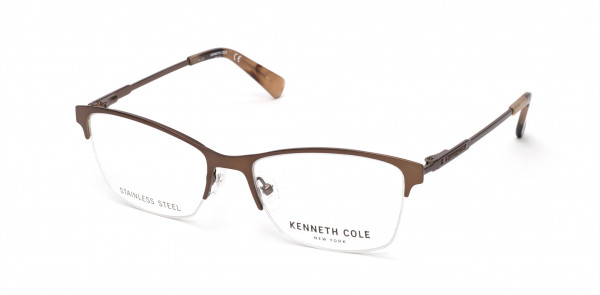 Kenneth Cole New York KC0283 Eyeglasses, 049 - Matte Dark Brown