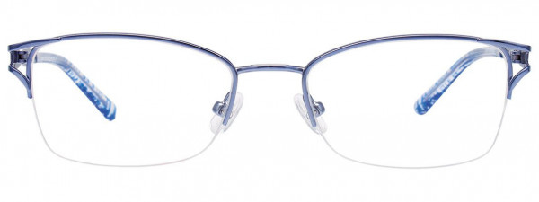 EasyClip EC473 Eyeglasses, 050 - Satin Light Blue