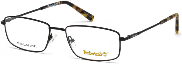 Timberland TB1607 Eyeglasses, 002 - Matte Black