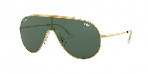 Ray-Ban RB3597 WINGS Sunglasses, 905071 ARISTA (GOLD)