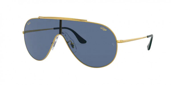 Ray-Ban RB3597 WINGS Sunglasses, 924580 LEGEND GOLD (GOLD)