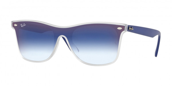 Ray-Ban RB4440NF BLAZE WAYFARER Sunglasses, 6356X0 MATTE TRANSPARENT (CLEAR)