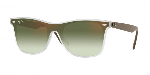 Ray-Ban RB4440NF BLAZE WAYFARER Sunglasses, 6358W0 MATTE TRASPARENT (CLEAR)