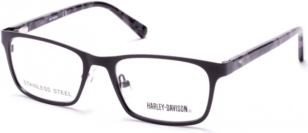 Harley-Davidson HD0136T Eyeglasses, 002 - Matte Black
