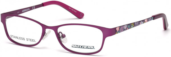 Skechers SE1635 Eyeglasses, 082 - Matte Violet