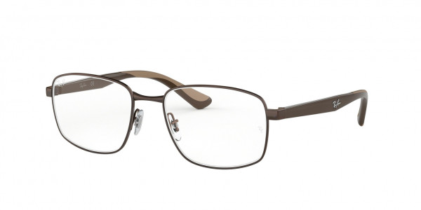 Ray-Ban Optical RX6423 Eyeglasses, 2511 DSRK BROWN