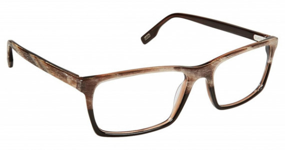 Evatik EVATIK 9170 Eyeglasses, (958) BROWN WOOD