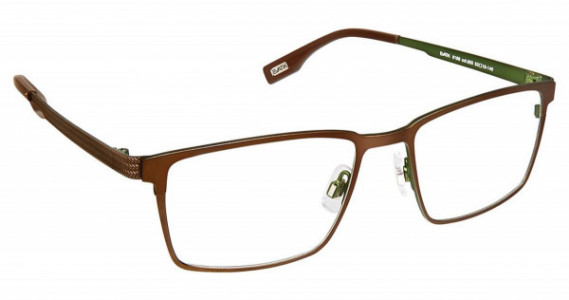 Evatik EVATIK 9169 Eyeglasses, (955) BROWN FOREST