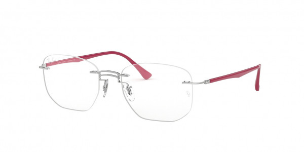 Ray-Ban Optical RX8757 Eyeglasses, 1195 SILVER (SILVER)