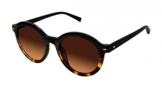 Kate Young K547 Sunglasses, Black/Tortoise (BLK)