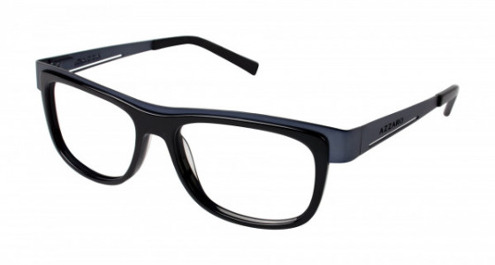 Azzaro AZ2130 Eyeglasses, C1 BLACK/BLACK