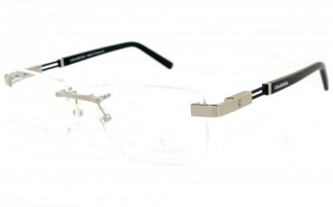 Charriol PC7534 Eyeglasses, C3 SILVER/BLACK