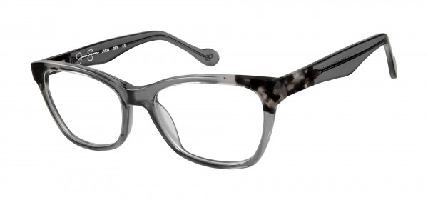 Jessica Simpson J1134 Eyeglasses, GRY GREY CRYSTAL