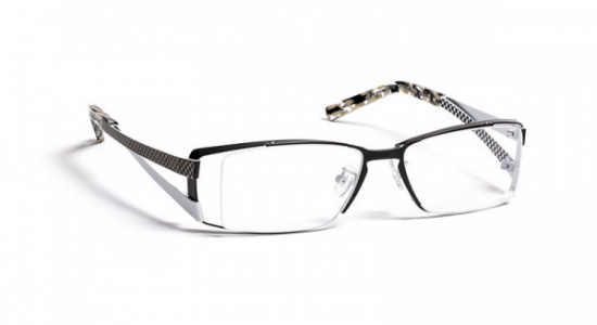 J.F. Rey JF2815 Eyeglasses, AF JF2815 0010 BLACK/WHITE (0010)