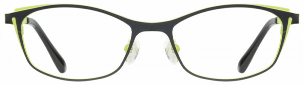 Scott Harris SH-588 Eyeglasses, 2 - Black / Lime