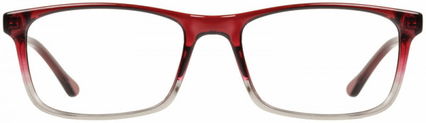 Elements EL-318 Eyeglasses, 1 - Red / Gray