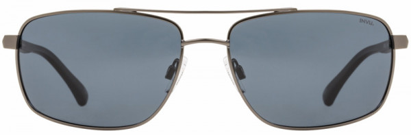 INVU INVU-170 Sunglasses, 2 - Dark Gunmetal / Black