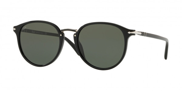 Persol PO3210S Sunglasses, 95/31 BLACK (BLACK)