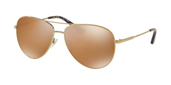 Tory Burch TY6063 Sunglasses, 31602T GOLD