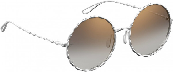 Elie Saab ES 004/S Sunglasses, 0010 Palladium