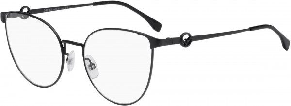 Fendi FF 0308 Eyeglasses, 0807 Black