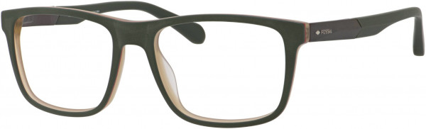 Fossil FOS 7027 Eyeglasses, 0DLD Matte Green Military