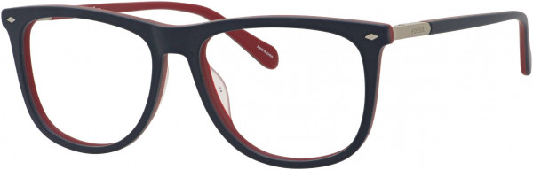 Fossil FOS 7030 Eyeglasses, 0IWK Red White Blush