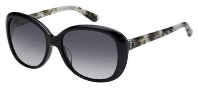 Juicy Couture JU 598/S Sunglasses, 0WR7(9O) Black Havana