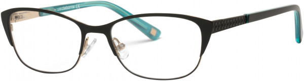 Liz Claiborne L 444 Eyeglasses, 0003 Matte Black