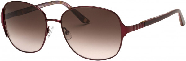 Liz Claiborne L 568/S Sunglasses, 0LHF Opal Burgundy