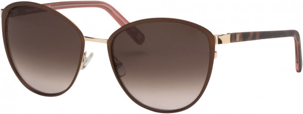 Liz Claiborne L 569/S Sunglasses, 0FG4 Brown Gold