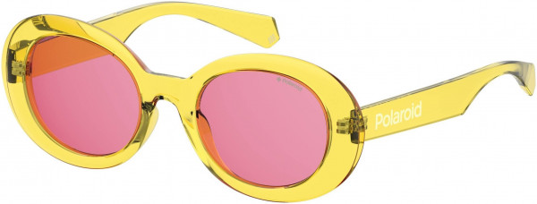 Polaroid Core PLD 6052/S Sunglasses, 040G Yellow