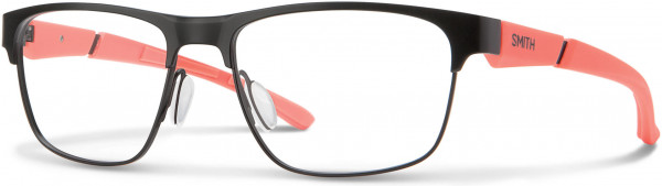 Smith Optics Drivetrain 180 Eyeglasses, 0N6T Matte Black Black Pink