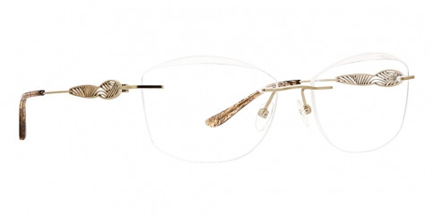 Totally Rimless TR 277 Arabella Eyeglasses, Soft Gold
