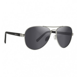 VOCA Aviator Sport Sunglasses, Slate Black/RGO Polarized Smoke