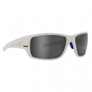 VOCA Kong Sunglasses, Arctic White/RGO Polarized Smoke