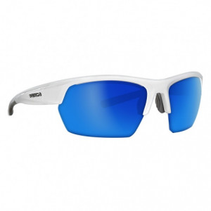 VOCA Kymera Sunglasses, Arctic White/Smoke Blue Ion