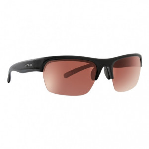 VOCA Oasis Sunglasses, Gloss Black/RGO Polarized HC Rose