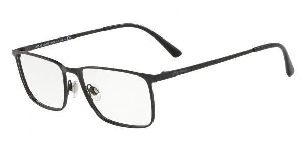 Giorgio Armani AR5080 Eyeglasses, 3001 MATTE BLACK (BLACK)