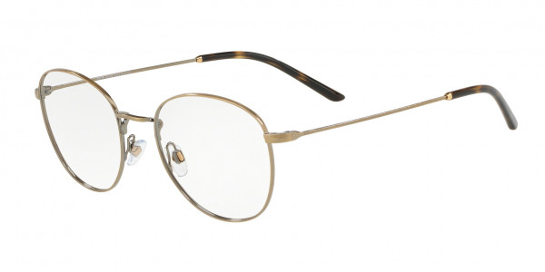 Giorgio Armani AR5082 Eyeglasses, 3198 BRUSHED GOLD (GOLD)