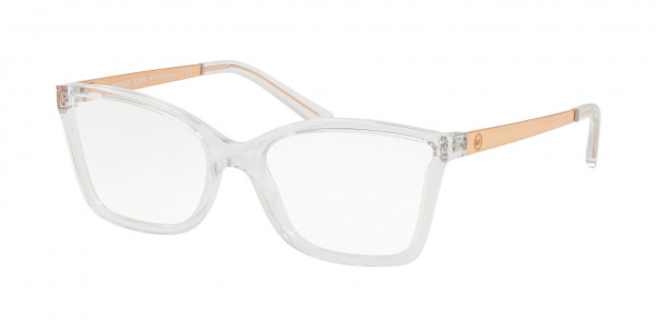 Michael Kors MK4058 CARACAS Eyeglasses, 3050 CARACAS CLEAR (TRANSPARENT)