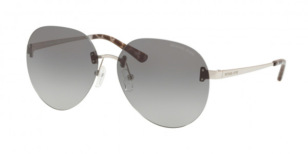 Michael Kors MK1037 SYDNEY Sunglasses, 115311 SILVER (SILVER)