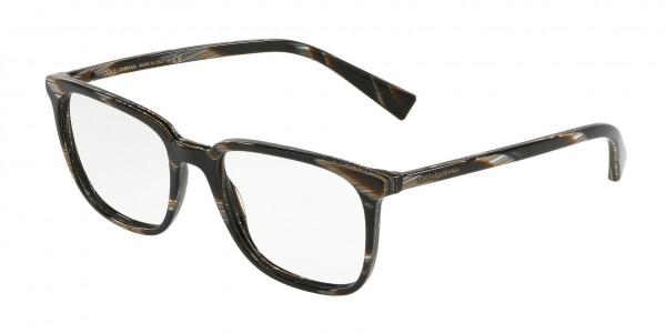 Dolce & Gabbana DG3298F Eyeglasses, 569 BROWN HORN