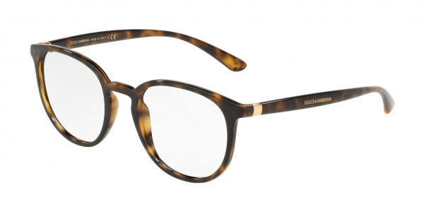 Dolce & Gabbana DG5033 Eyeglasses, 502 HAVANA