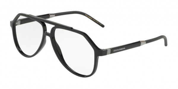 Dolce & Gabbana DG5038 Eyeglasses, 501 BLACK