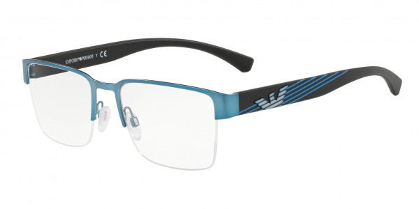 Emporio Armani EA1078 Eyeglasses, 3238 MATTE BLUE (BLUE)